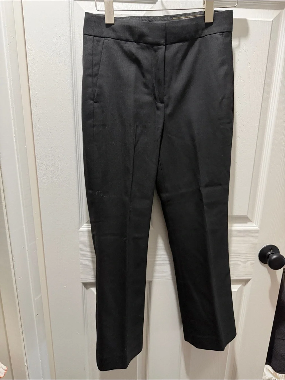 NWOT ITALIAN MADE - J. Crew Black Ankle-Length Dress Pants